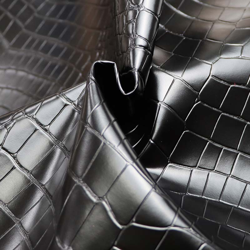 Krokodilo-alea Artifiziala Faux PVC Larruzko Etxeko Dekorazio Oihala