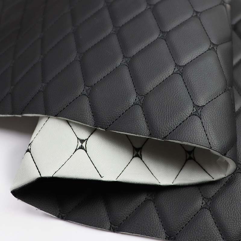 Brodatua Konposatu Aparra PVC Larrua Automoible Eserleku-estalkia ehuna