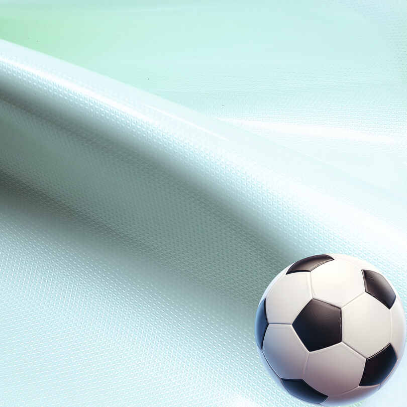 Crystal Mirror Shiny PU Leather Material for Footballs