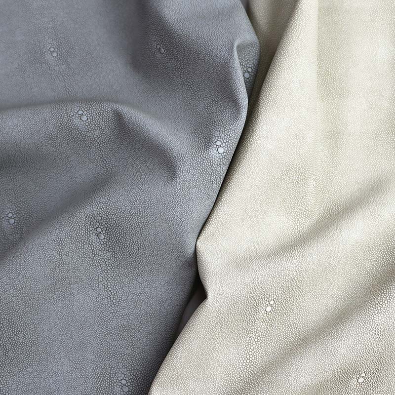 Devil Fish Skin PVC Iragazgaitza Larru artifiziala Sofa Altzari Materiala