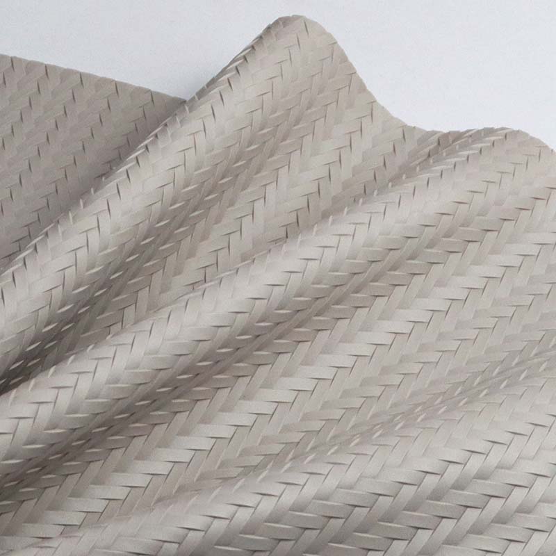 Kanpoko altzariak ehundutako PVC larruzko ehuna