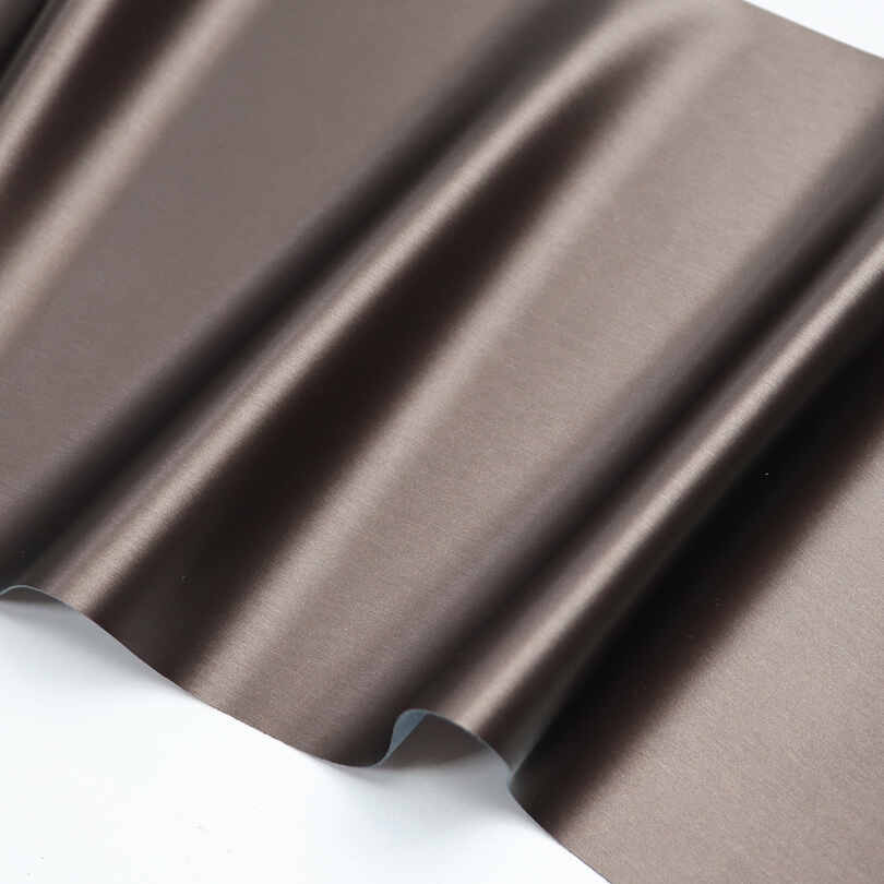 Perlezko eskuilatua PU larruzko paketea opari-kutxaren materiala Perlezko eskuilatua PU larruzko paketea opari-kutxaren materiala