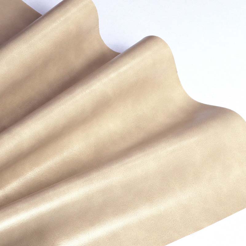 Bi tonu olioztatuta PVC imitaziozko larruzko sofa-aulkiaren ehuna